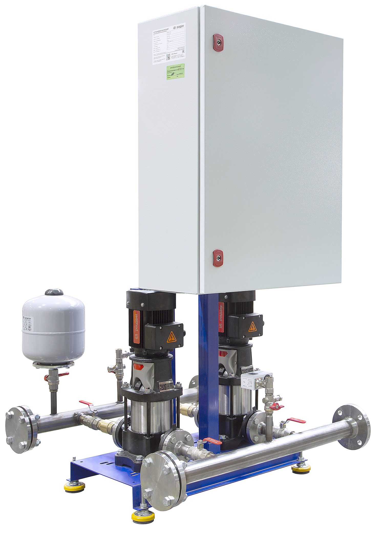 Ридан 215NS2197 — Установка (станция) насосная WaterJump-2CW-40-65-F-RMV 10-3F