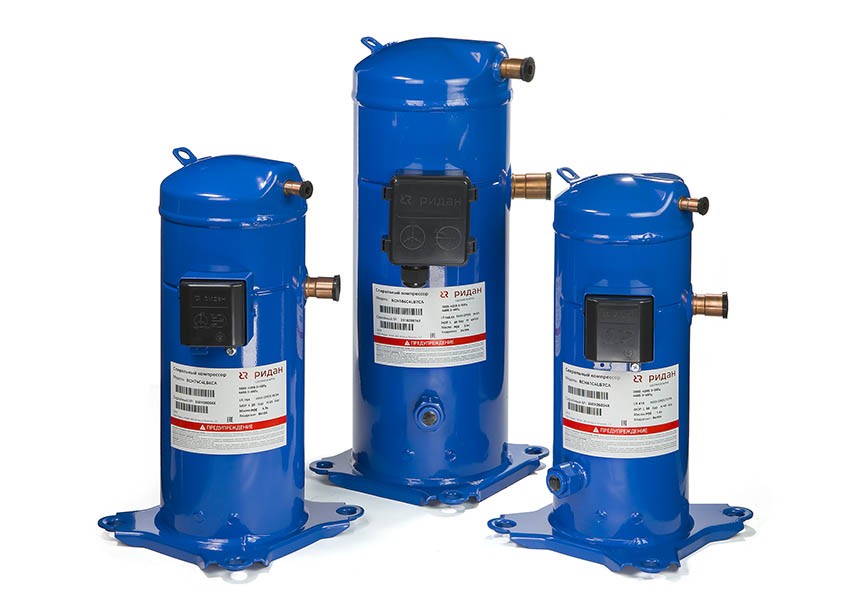 Спиральные компрессоры для систем кондиционирования воздуха и тепловых насосов