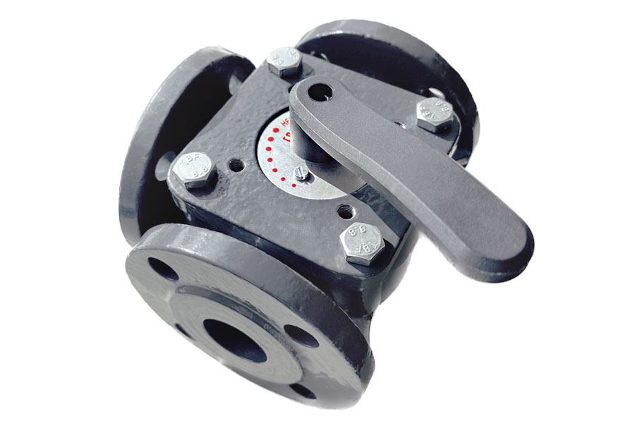 Ридан 065Z0435R — Клапан регулирующий поворотный HFE-3R DN100, Kvs 225, чугун, фланцевый, Тмакс - 110 ℃, PN6