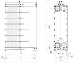 Теплообменник Ридан НН№251 ДУ 300